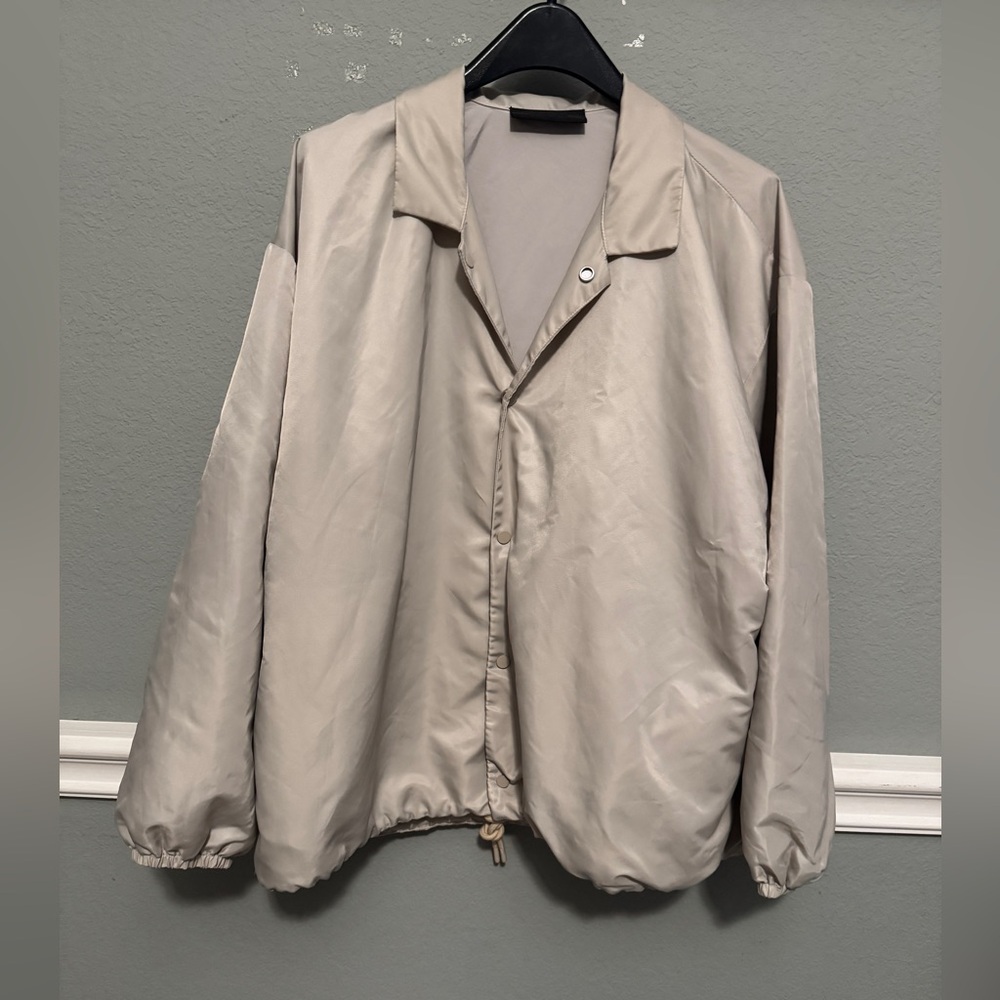 Fear of God Essentials drawstring jacket size M